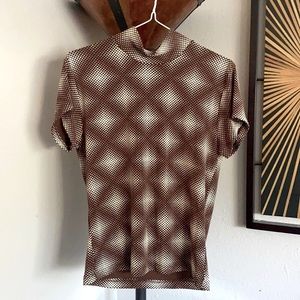 Finesse short sleeve retro shirt